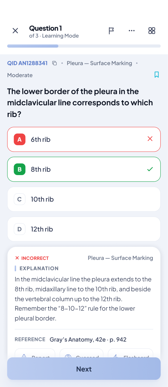 StudyMBBS App Screen